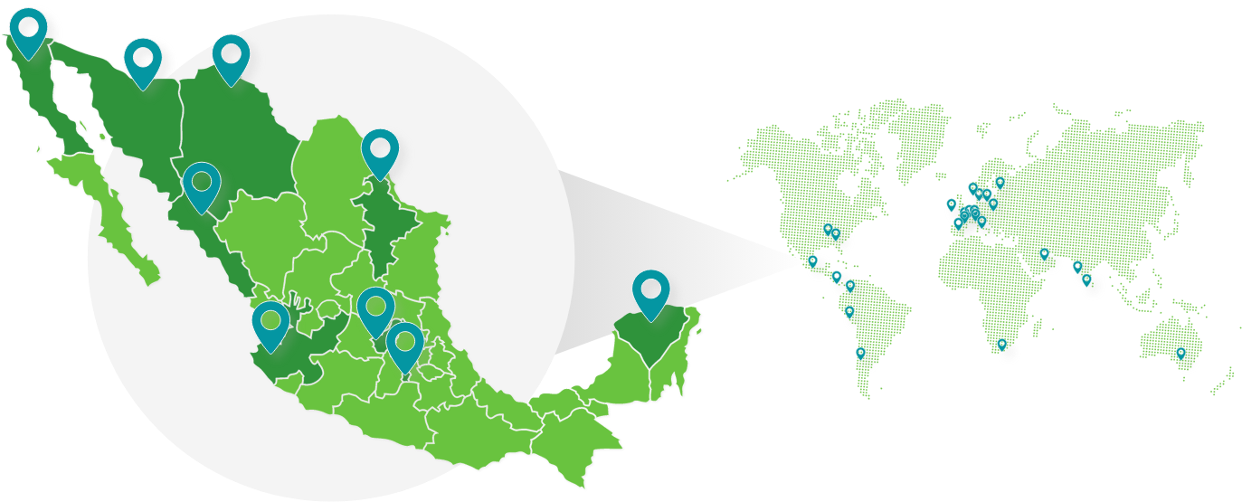 mapa de cobertura Prodigia